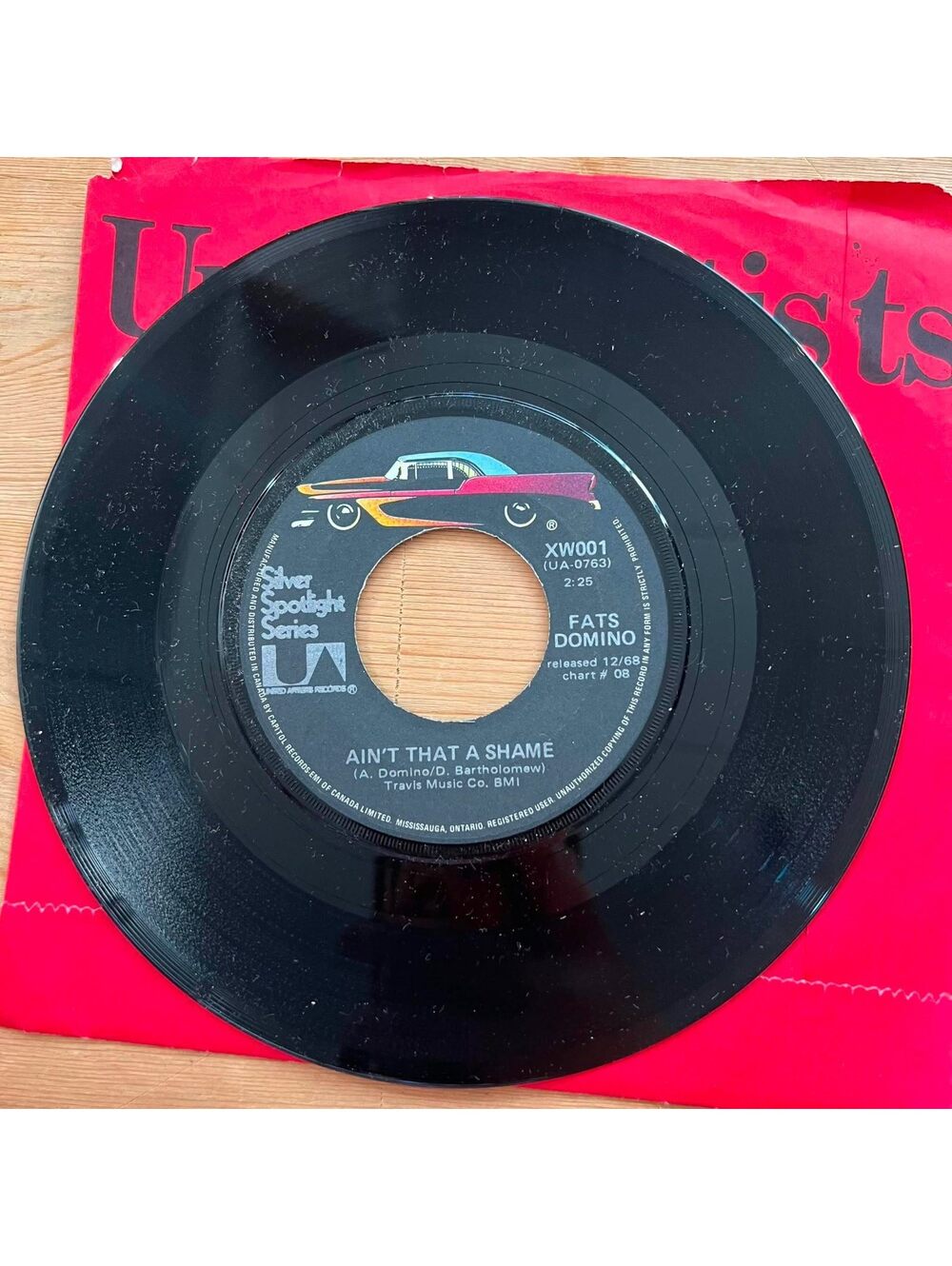 Fats Domino - Ain't that a Shame/Goin' Home 45rpm VG+ R08